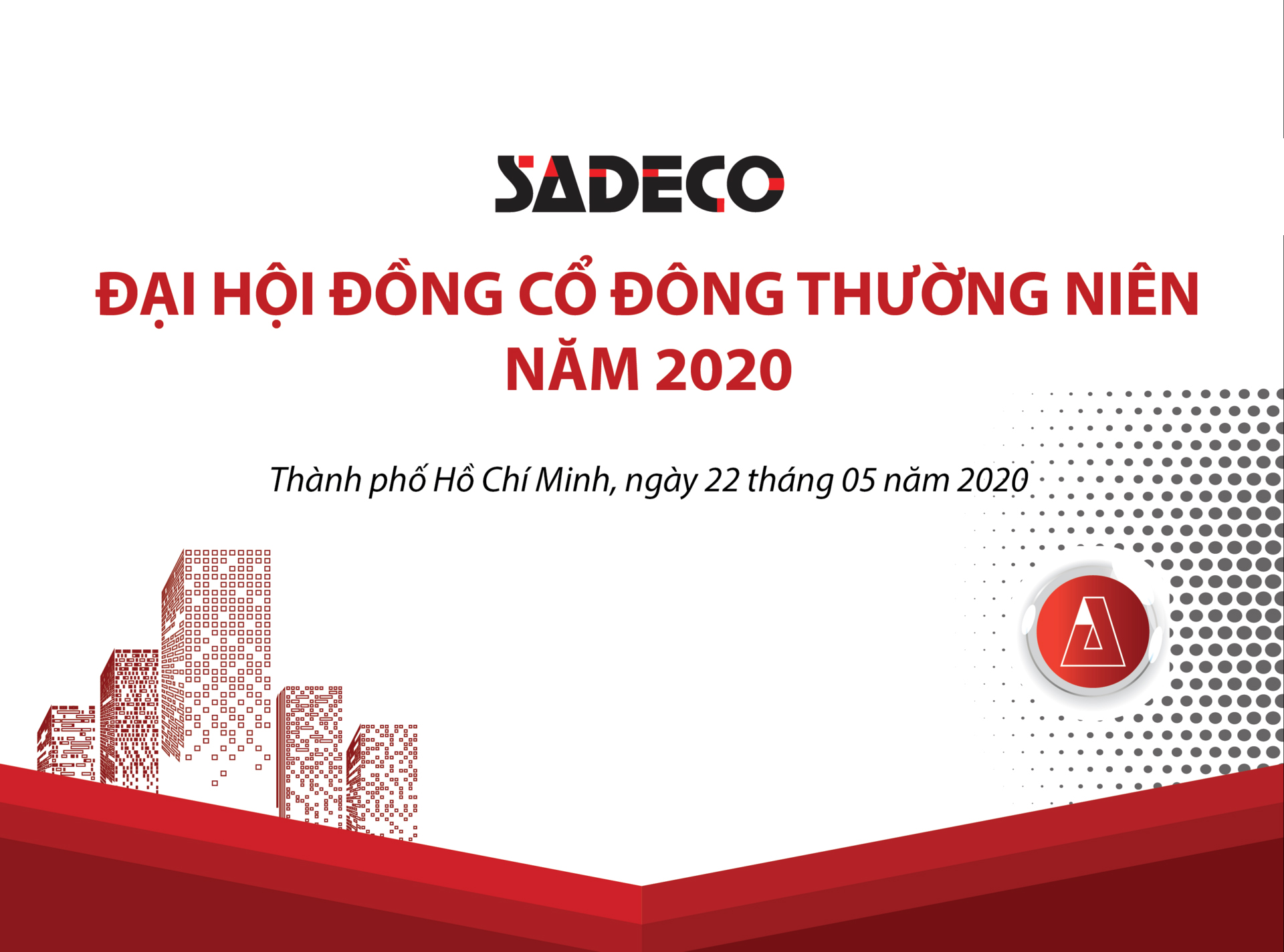 SADECO tổ chức thành công Đại hội đồng cổ đông thường niên năm 2020